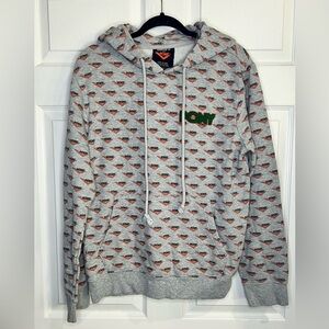 Pony X FOREVER 21 Men’s Logo Hoodie/Sweatshirt - Size  Medium Gray